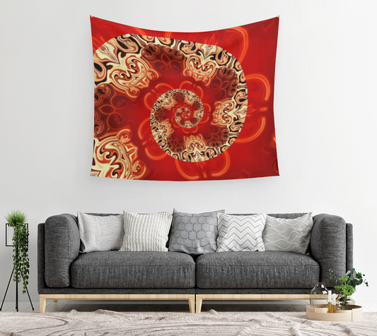 Redgenerator - Wall Tapestry (cotton sateen)
