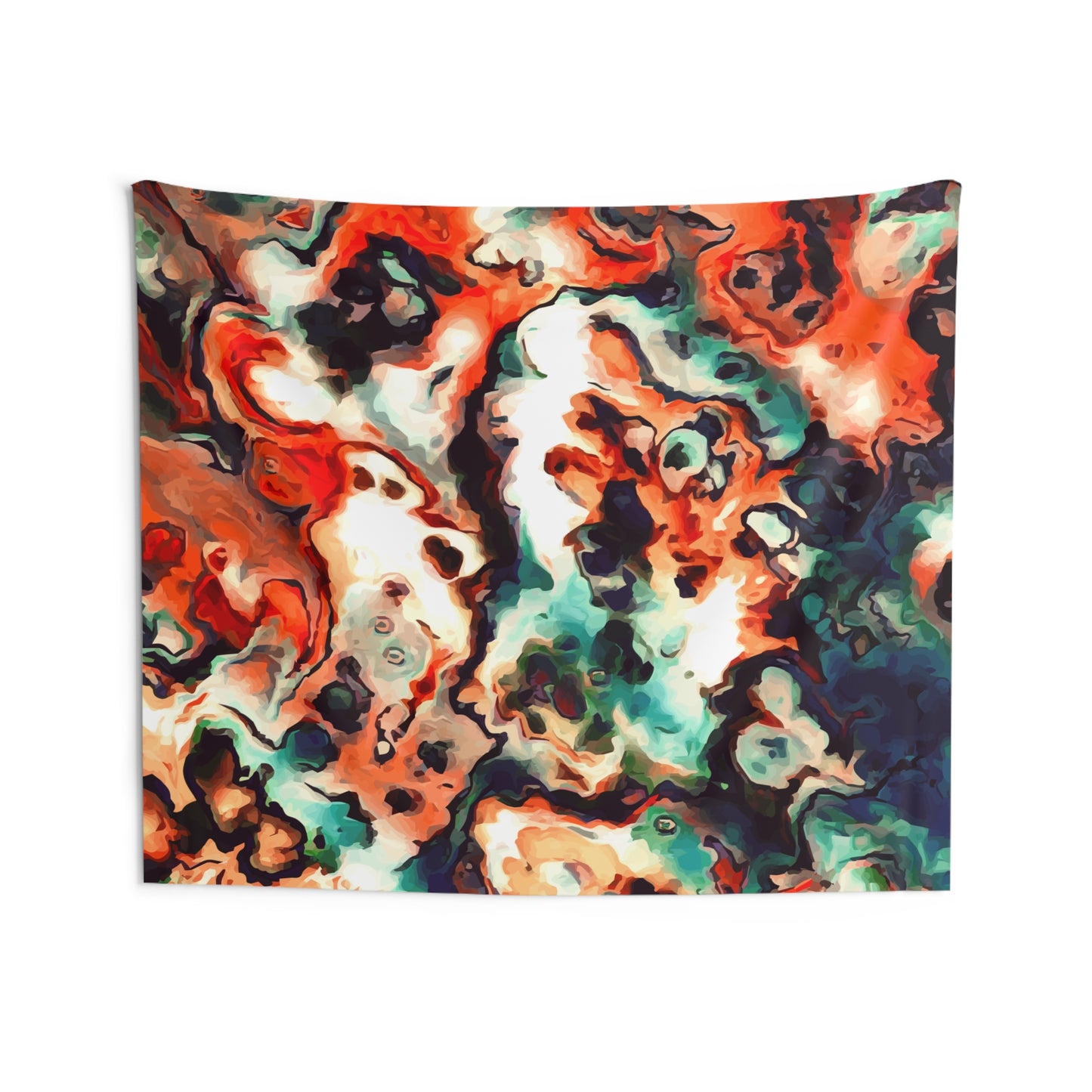 Glowing Ivory Stone - Indoor Wall Tapestry