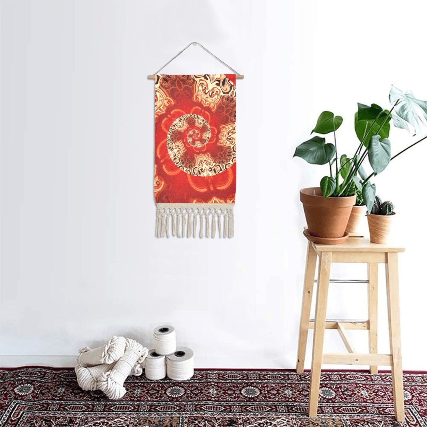 Redgenerator - Linen Hanging Poster