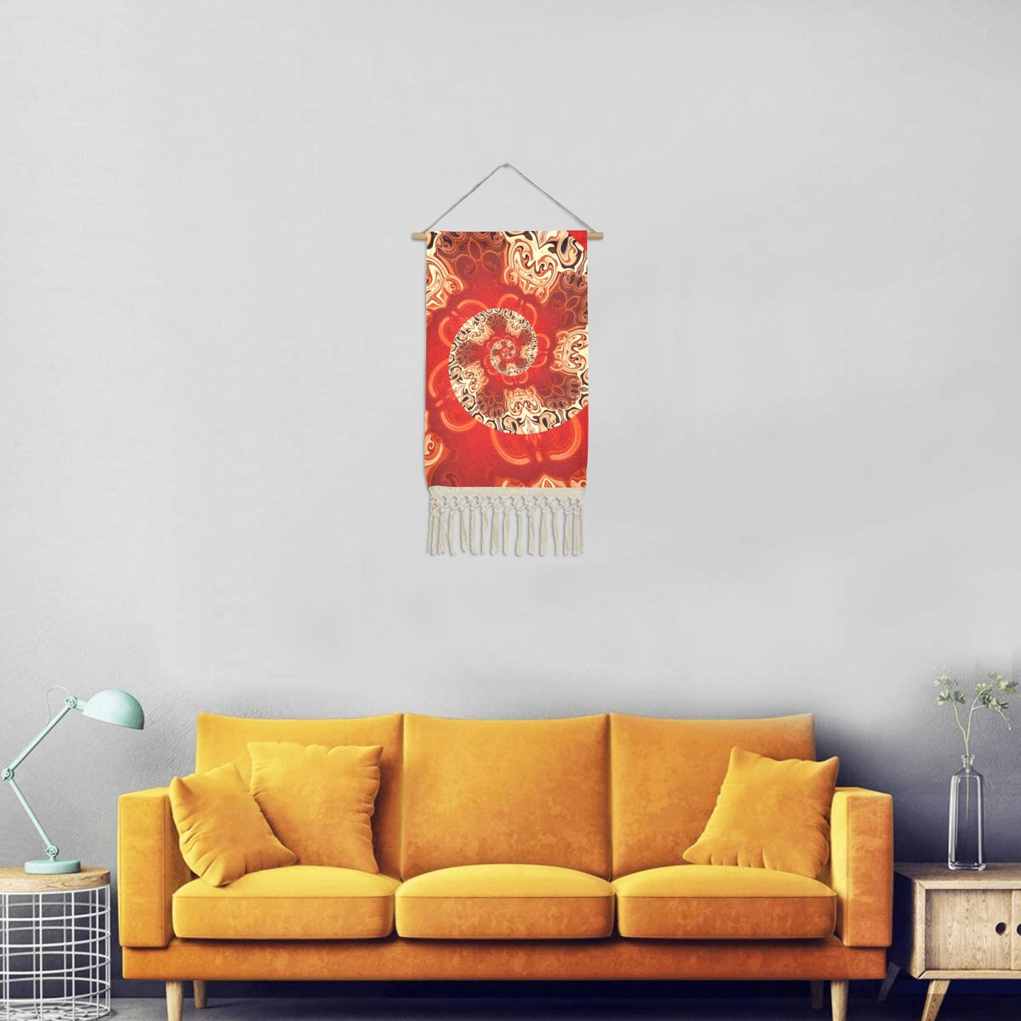Redgenerator - Linen Hanging Poster