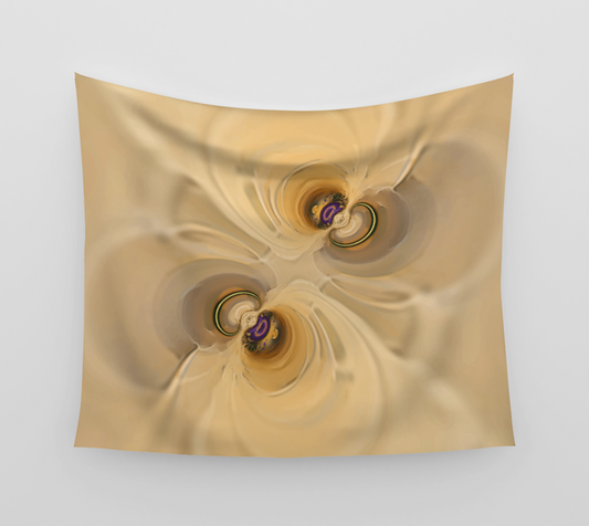 A Touch of Make Up - Wall Tapestry (cotton sateen)