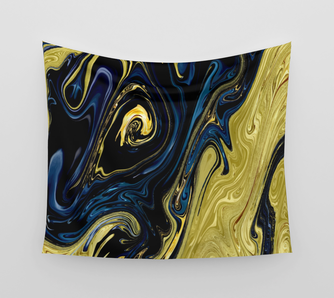 Space Mansion - Wall Tapestry (cotton sateen)