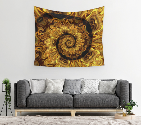 Avalanche of Flames - Wall Tapestry (cotton sateen)