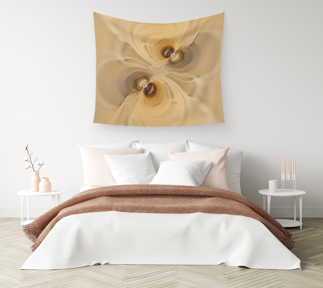 A Touch of Make Up - Wall Tapestry (cotton sateen)