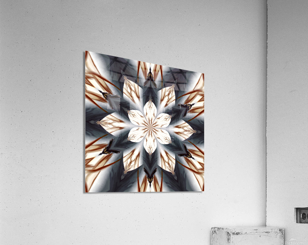 Spear Tipped Feather Petal Lotus - Fine Wall Art Print