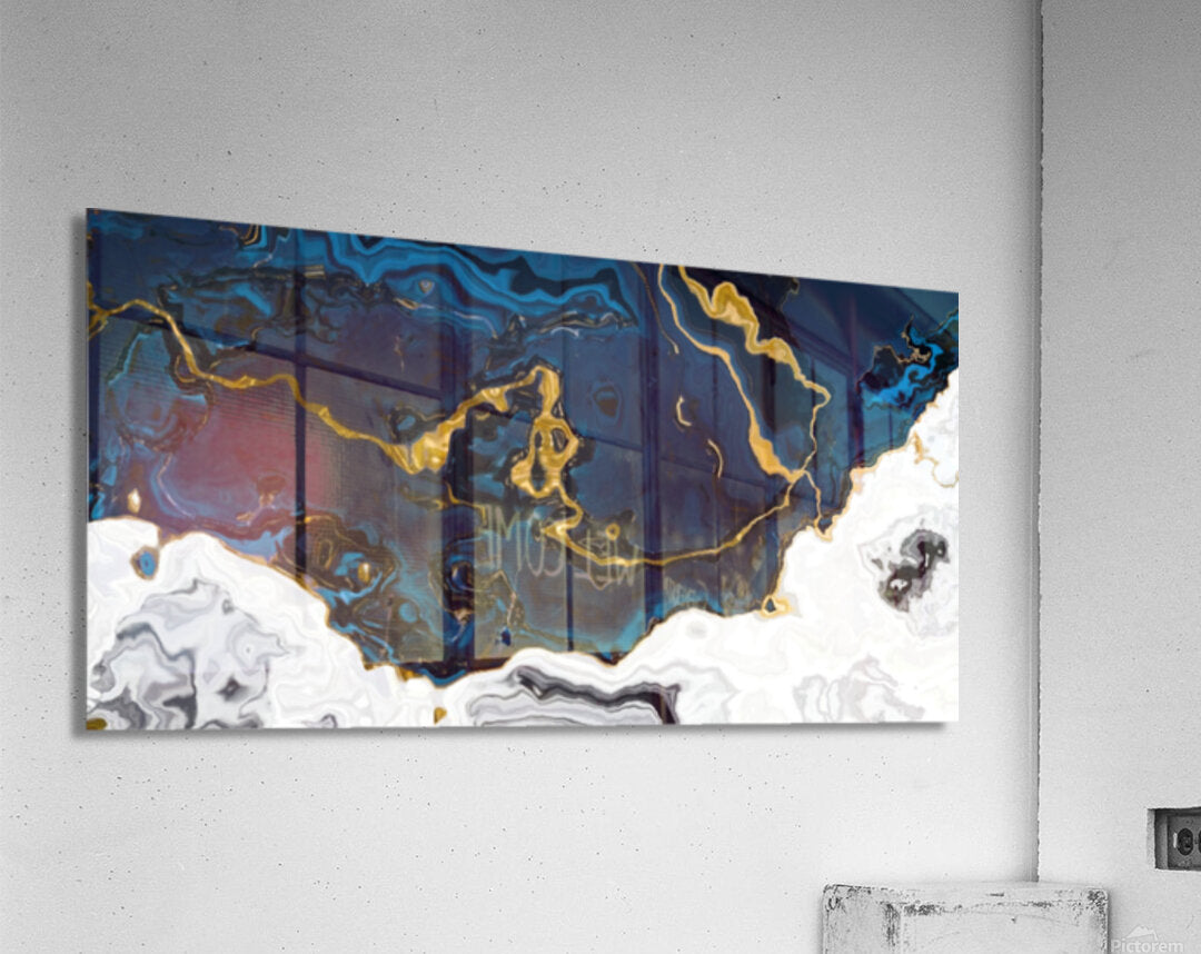 Seas Of Emerald And Gold - Fine Art Wall Print