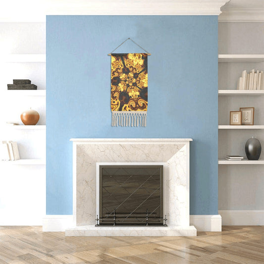 Gold Tires - Linen Hanging Poster