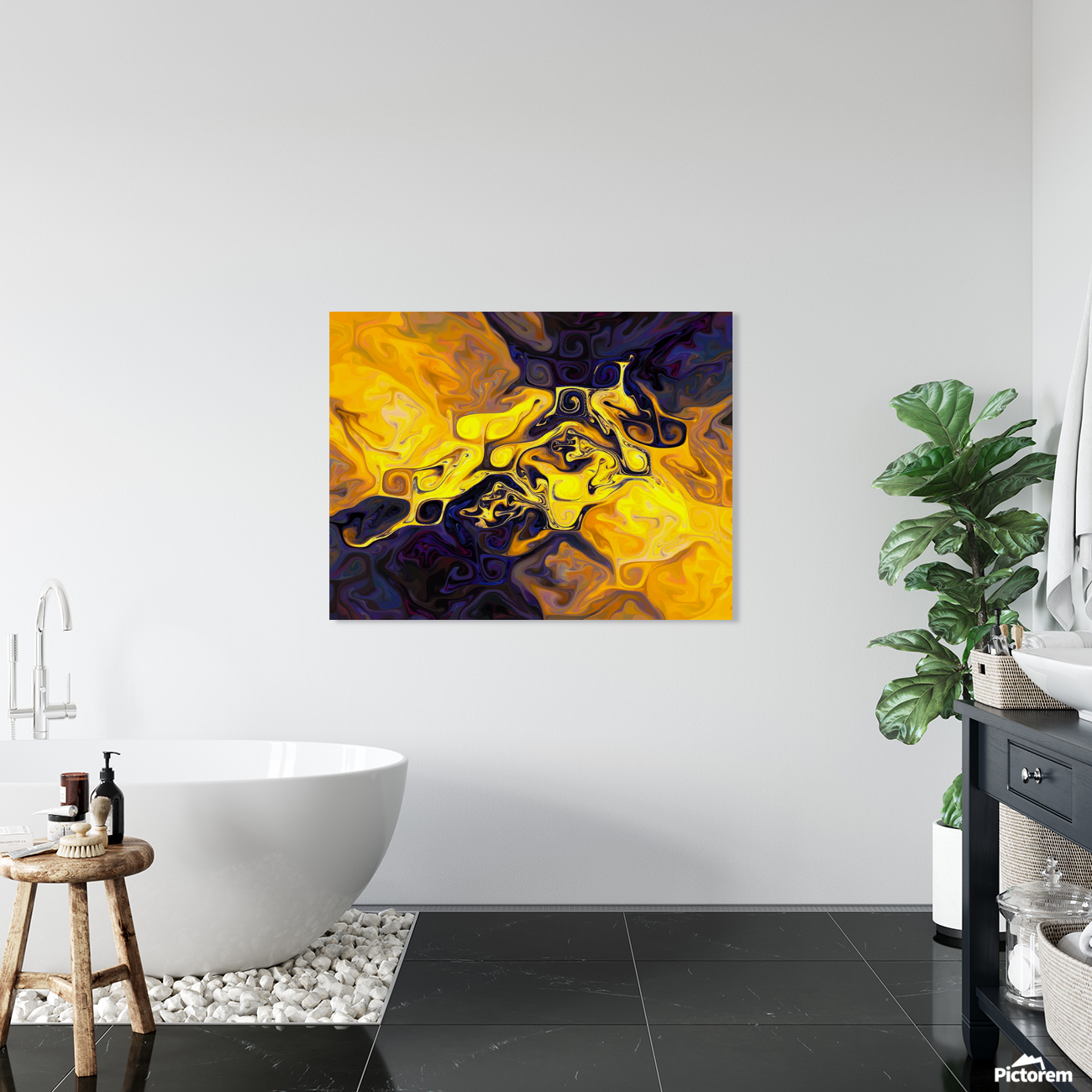 Warm Mountain - Fine Art Wall Print