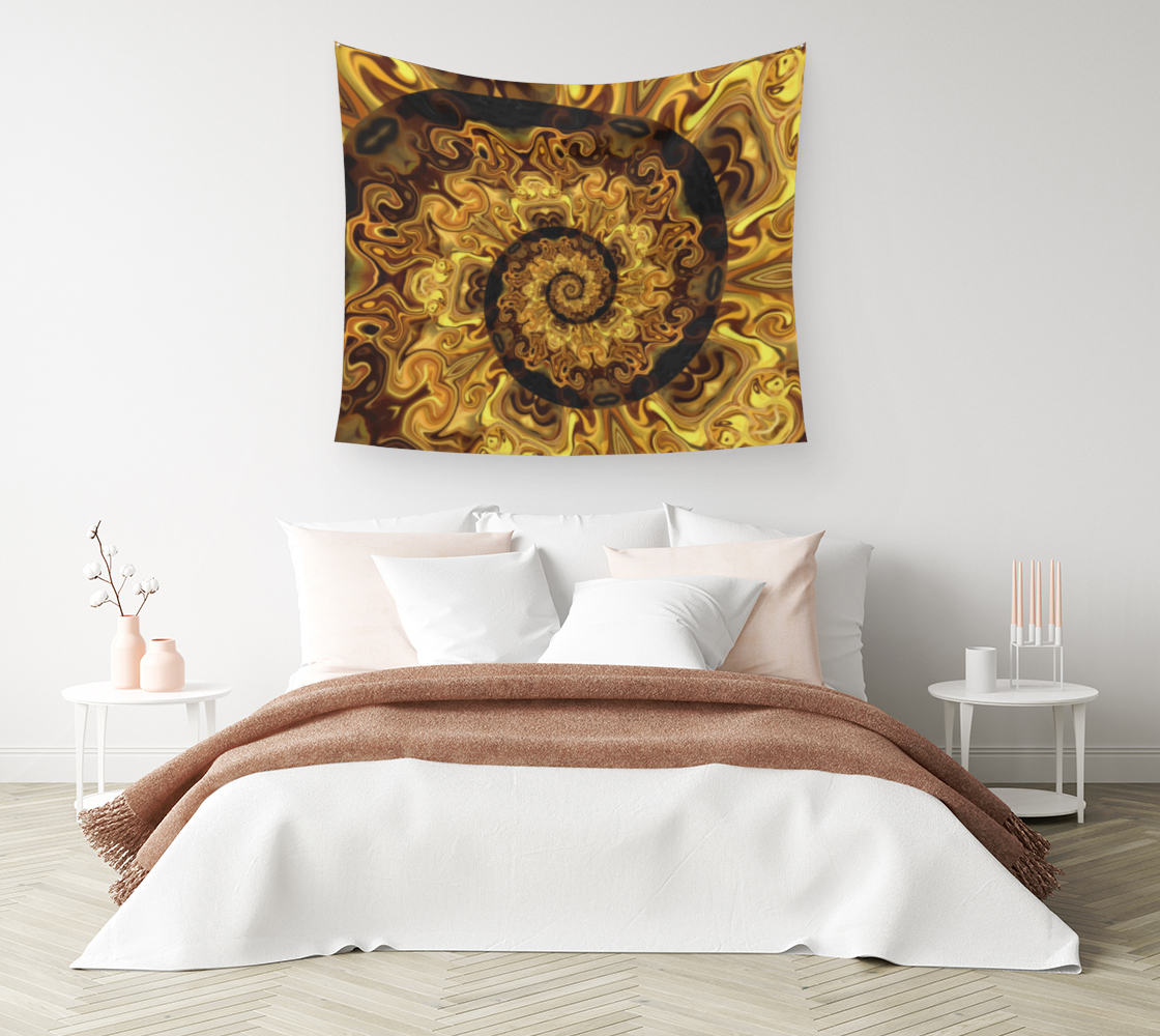 Avalanche of Flames - Wall Tapestry (cotton sateen)
