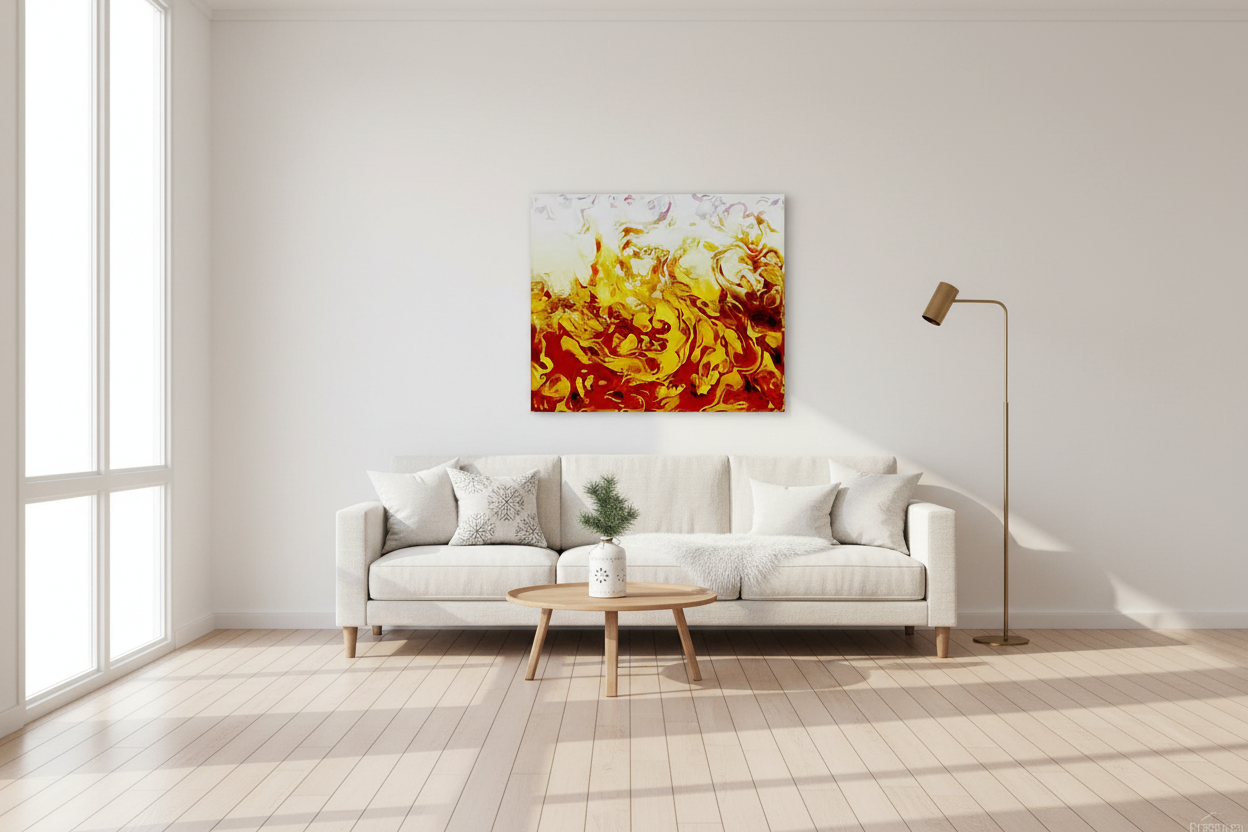 True Flames - Fine Art Wall Print