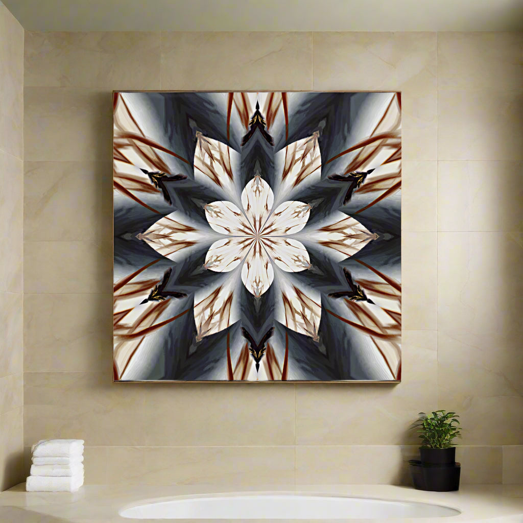 Spear Tipped Feather Petal Lotus - Fine Wall Art Print