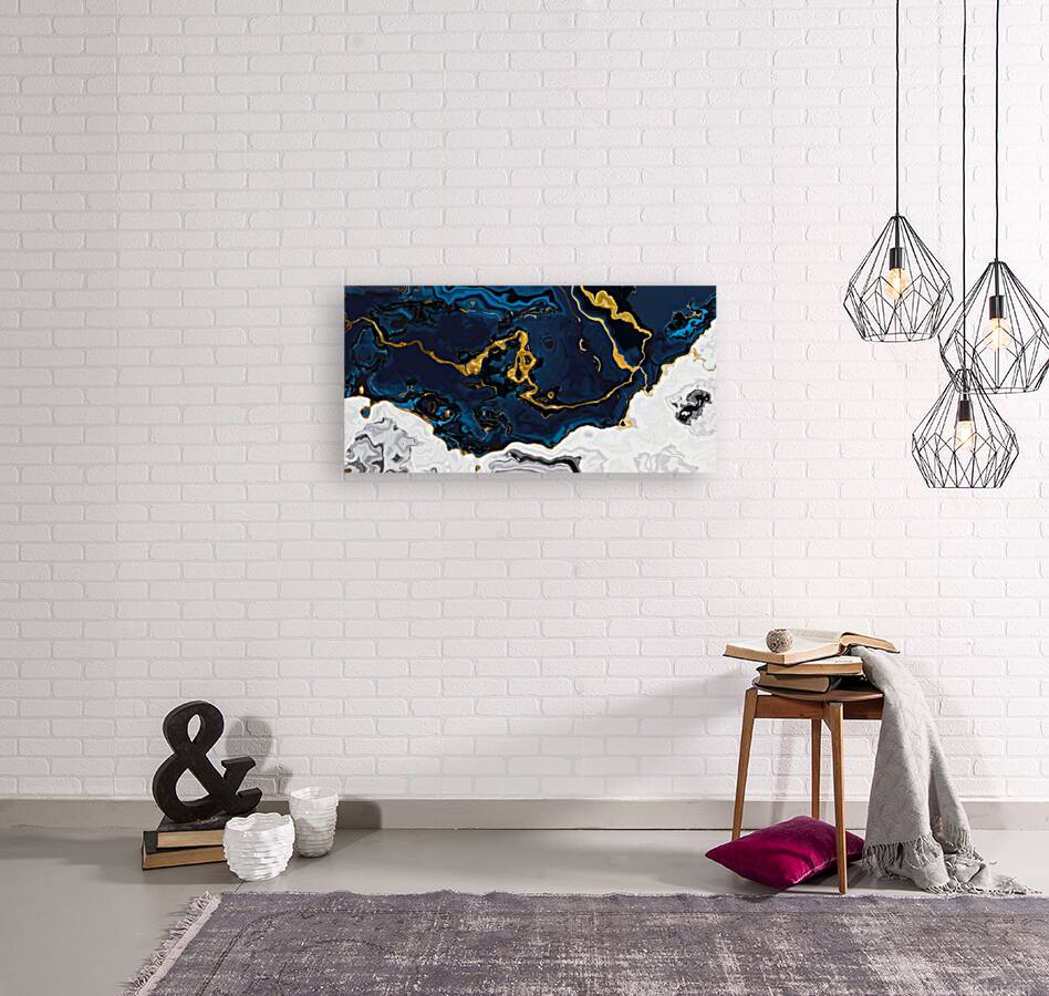 Seas Of Emerald And Gold - Fine Art Wall Print
