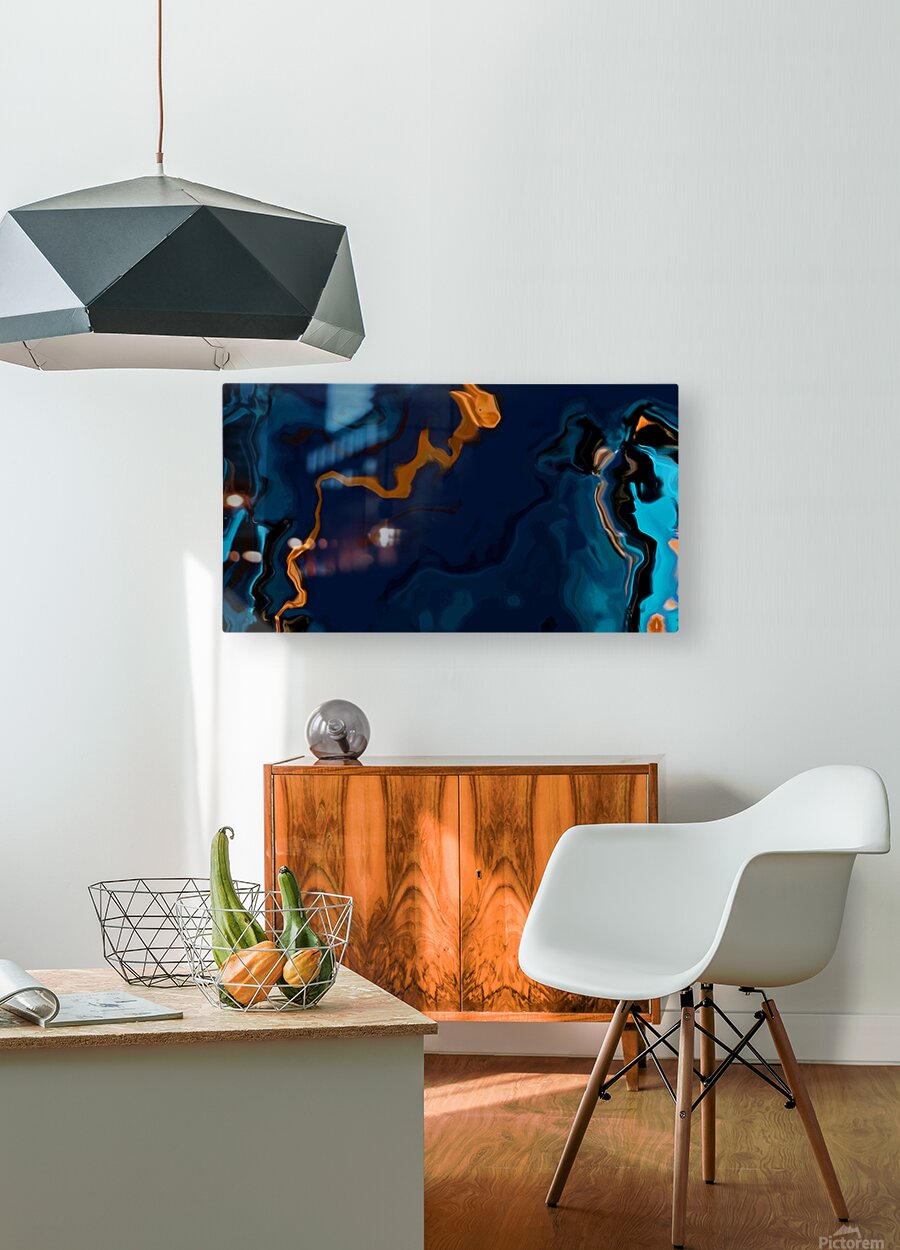 Aquarium Marble - Fine Art Wall Print