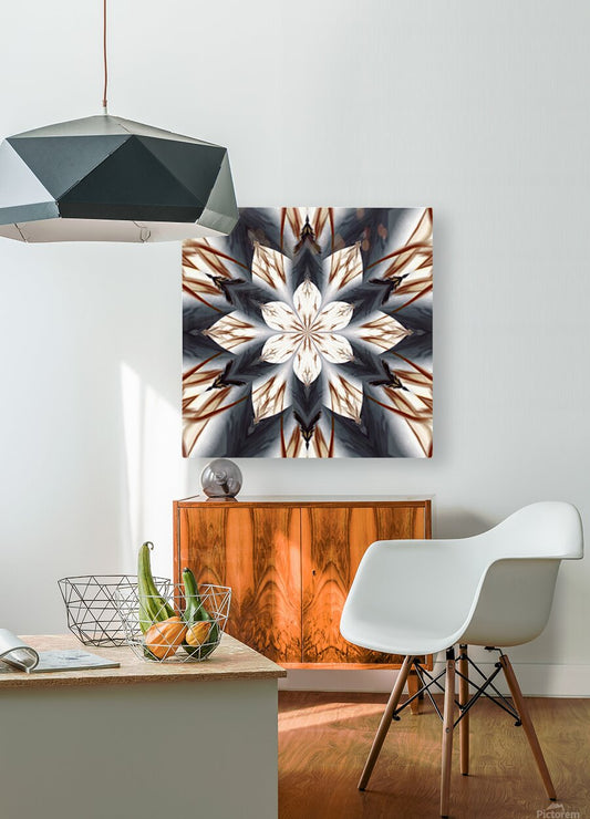 Spear Tipped Feather Petal Lotus - Fine Wall Art Print