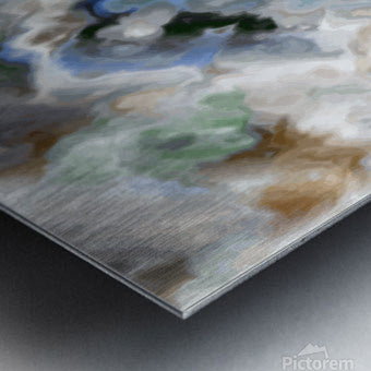 Brushed Metal Print