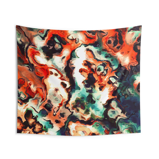 Glowing Ivory Stone - Indoor Wall Tapestry