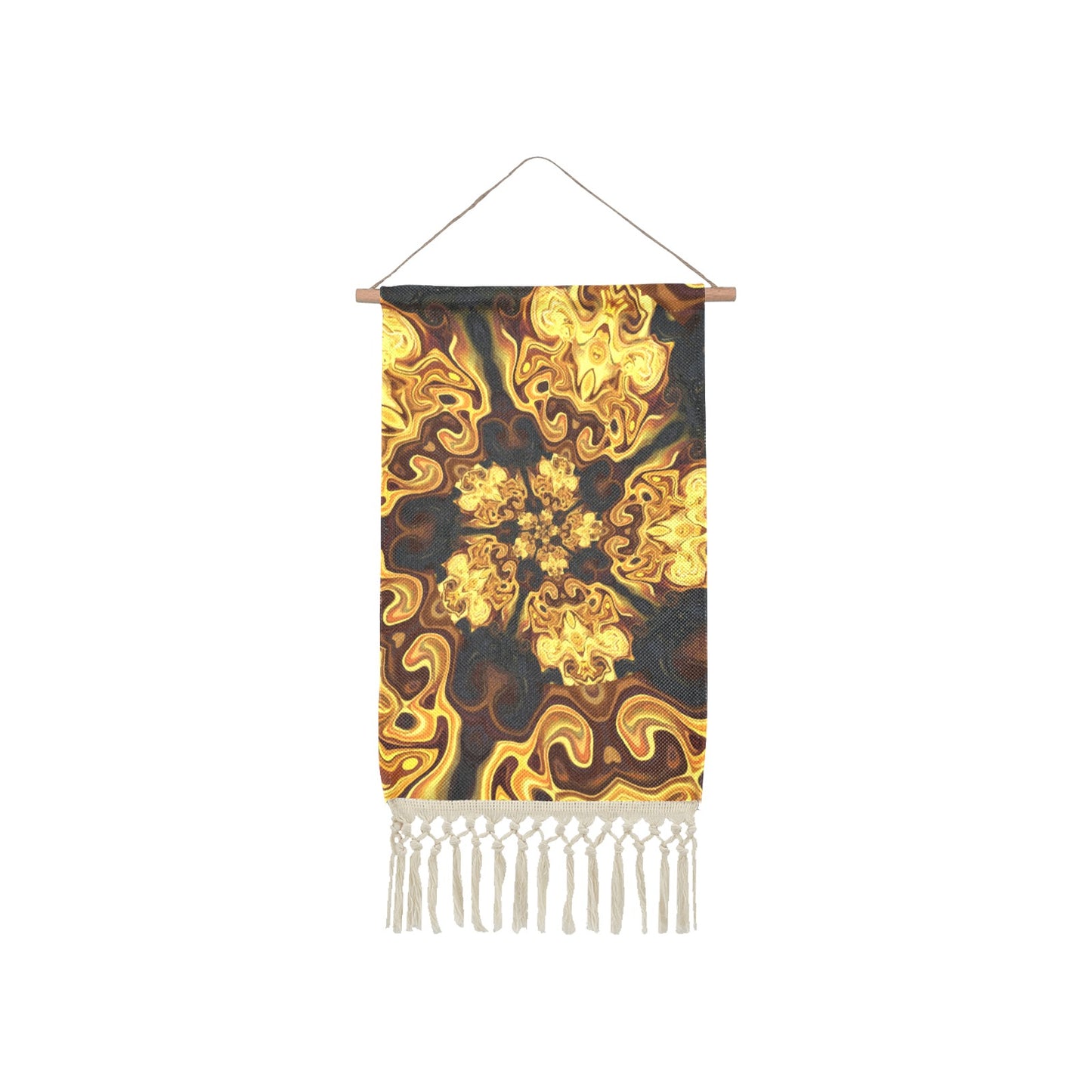 Gold Tires - Linen Hanging Poster