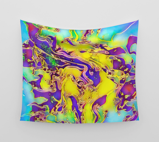 Evolving Soul - Wall Tapestry (cotton sateen)
