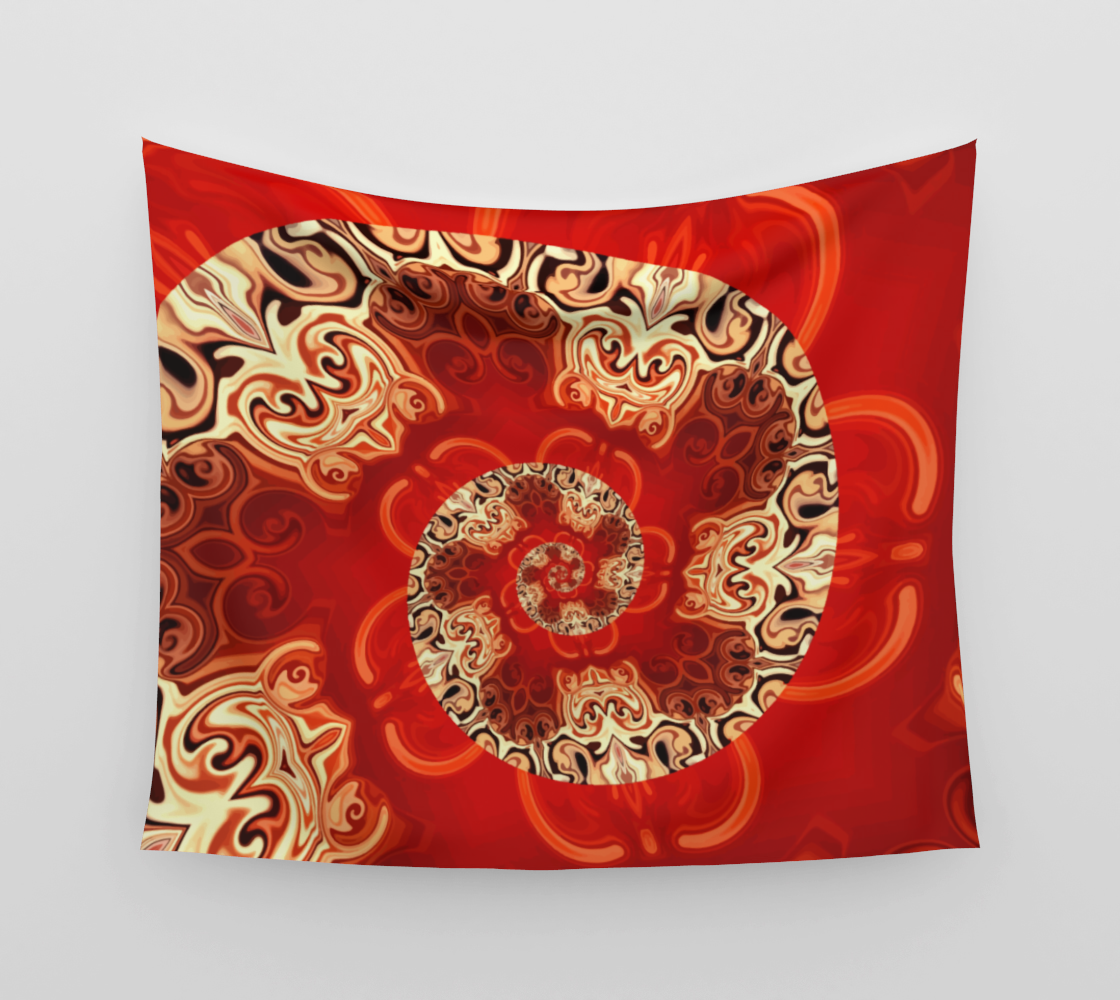 Redgenerator - Wall Tapestry (cotton sateen)