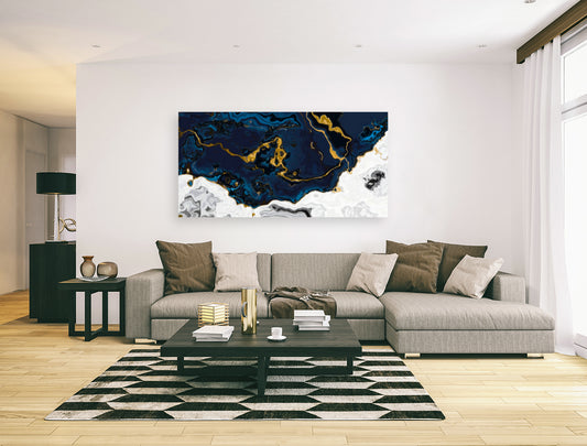 Seas Of Emerald And Gold - Fine Art Wall Print