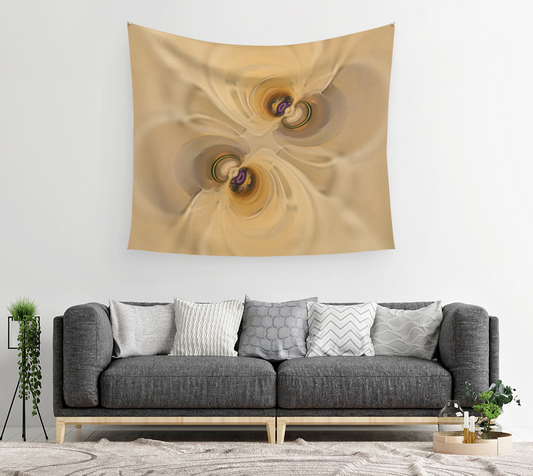 A Touch of Make Up - Wall Tapestry (cotton sateen)