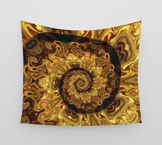 Avalanche of Flames - Wall Tapestry (cotton sateen)