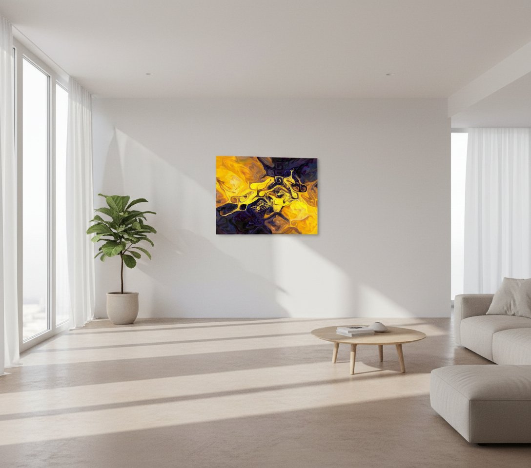 Warm Mountain - Fine Art Wall Print