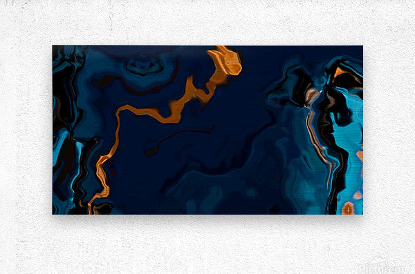 Aquarium Marble - Fine Art Wall Print