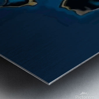 Sapphire Emerald Marble Sea Coast - Fine Art Wall Print