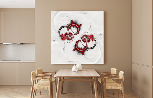 Lazer Rings - Fine Art Wall Print