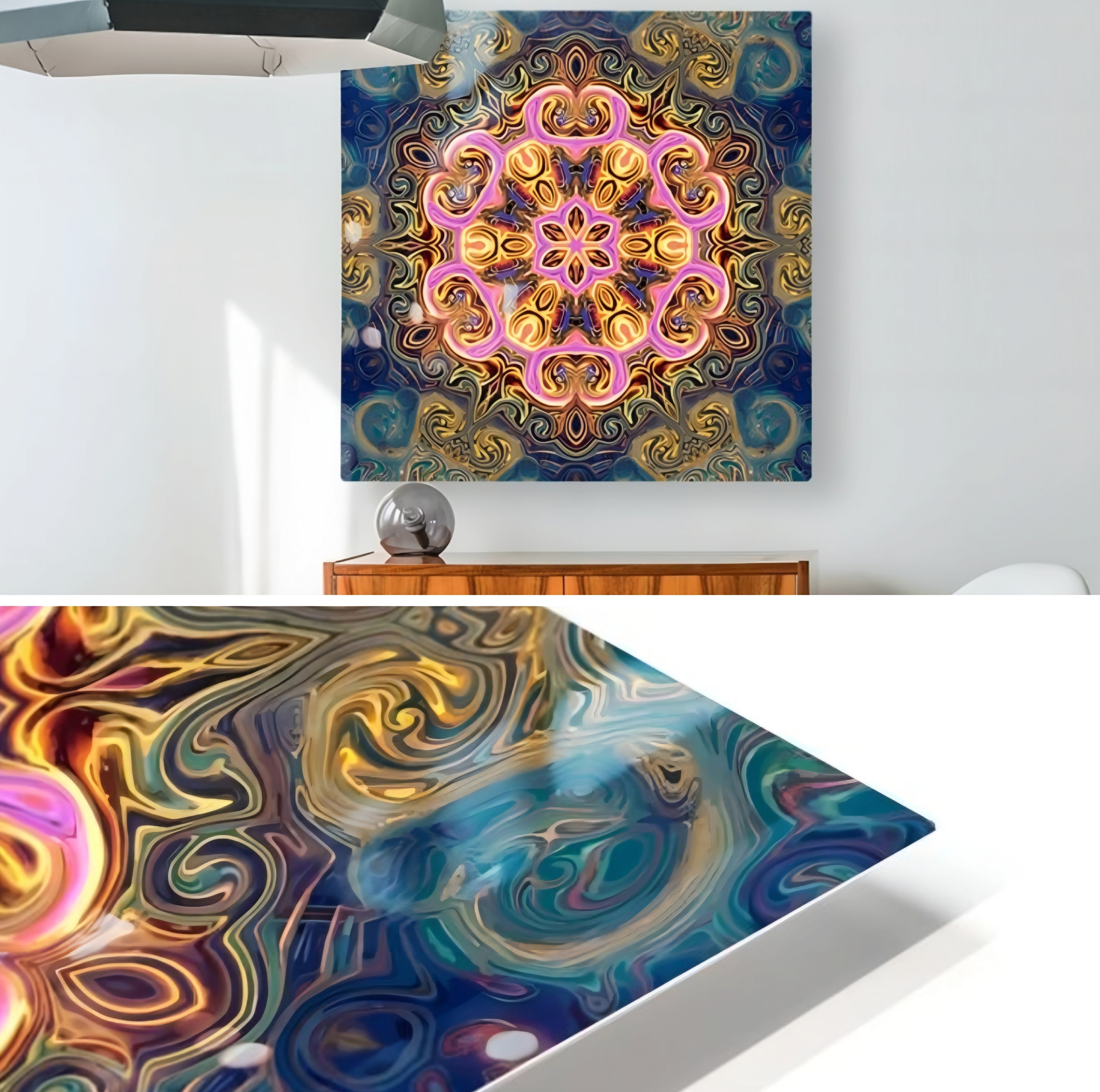 Siren Sound Reducer Mandala - Fine Art Wall Print – JaycraveDesigns