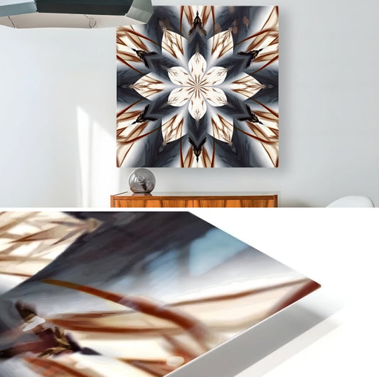 Spear Tipped Feather Petal Lotus - Fine Wall Art Print