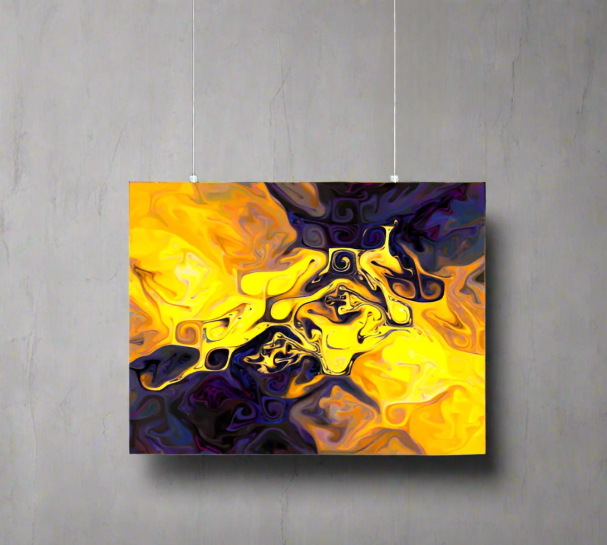Warm Mountain - Fine Art Wall Print