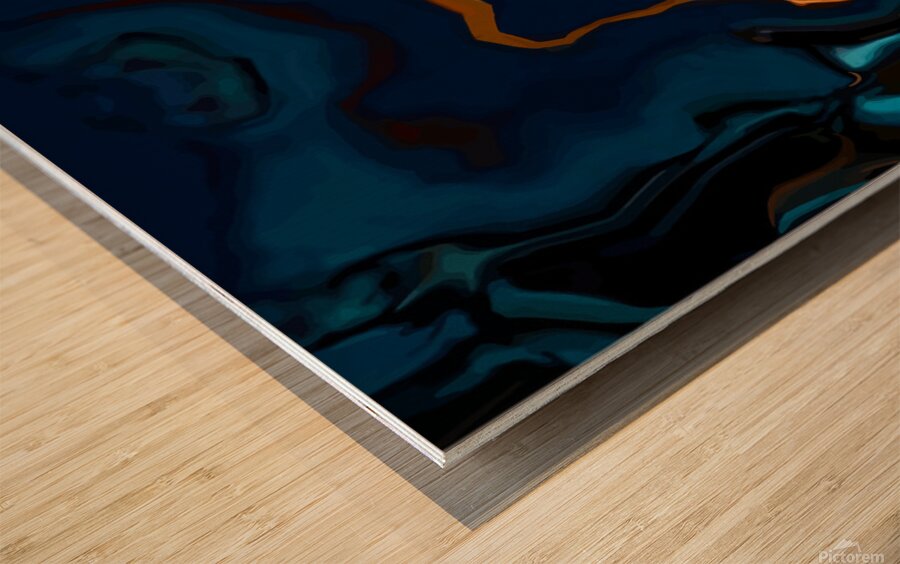 Aquarium Marble - Fine Art Wall Print