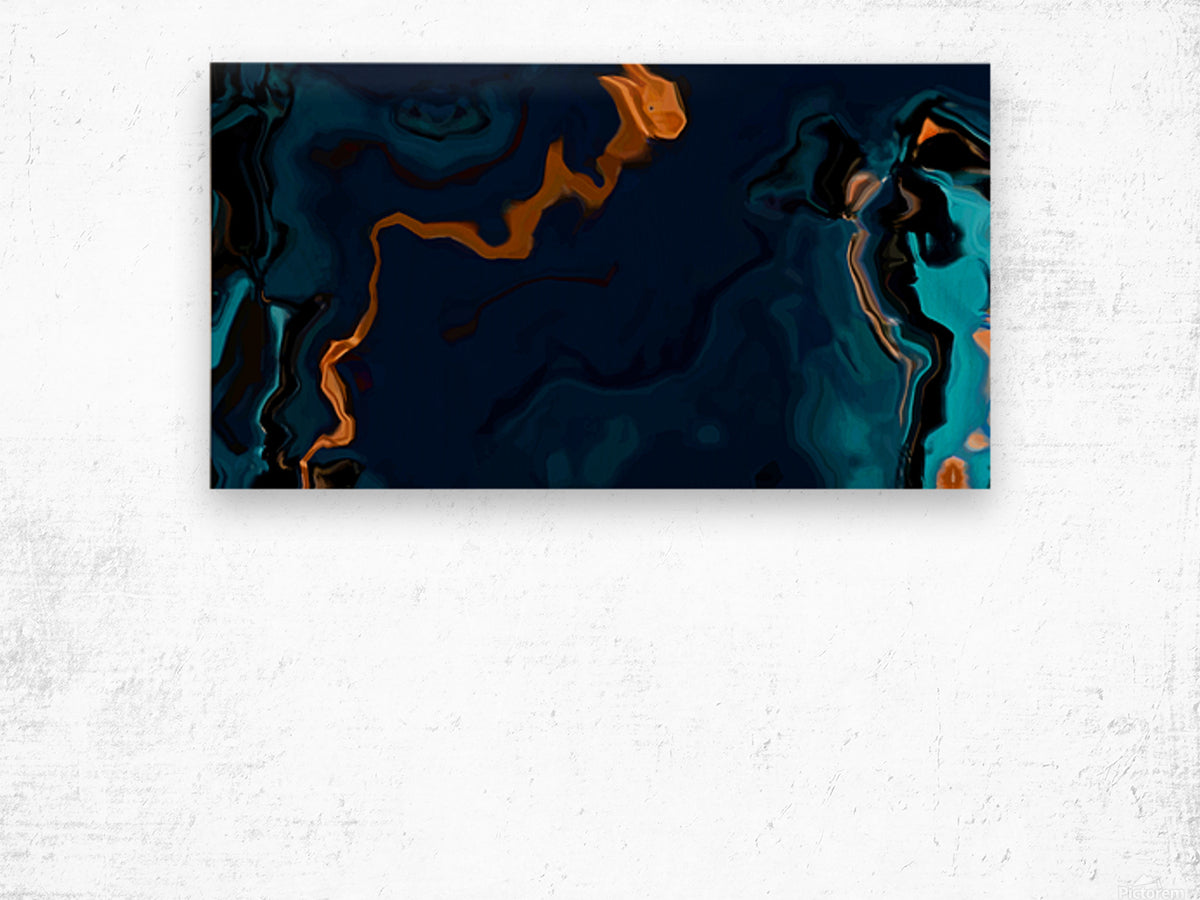 Aquarium Marble - Fine Art Wall Print
